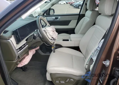 2024 Hyundai Santa Fe Calligraphy из США, поврежденный, VIN 5NMP5DGL1RH054489